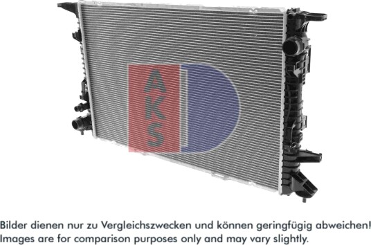 AKS DASIS 480078N Radiator motorkjøling