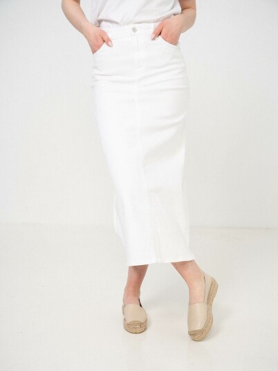 IVY Copenhagen Copenhagen Zoe Maxi Skirt Beige 36