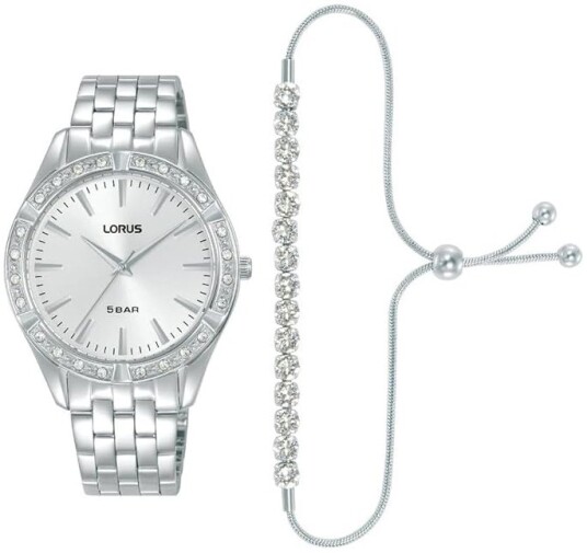 Lorus Dameklokke RG289XX9 Classic Sølvfarget/Stål Ø34 mm