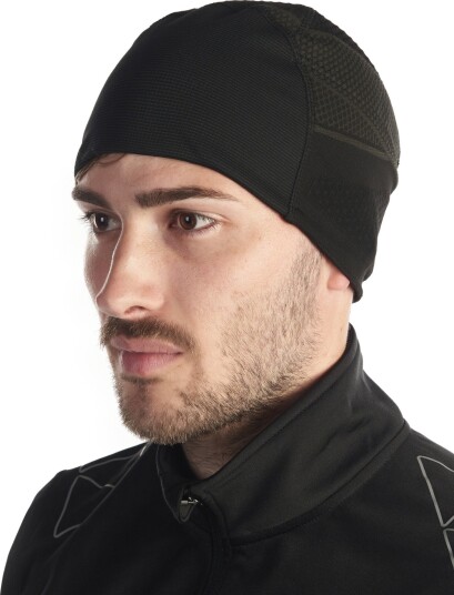 Fischer Seamless Wind Beanie 2 Black ONESIZE