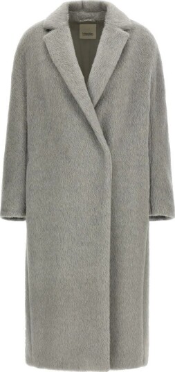 Max Mara Dame Frakker Grå 3XS,