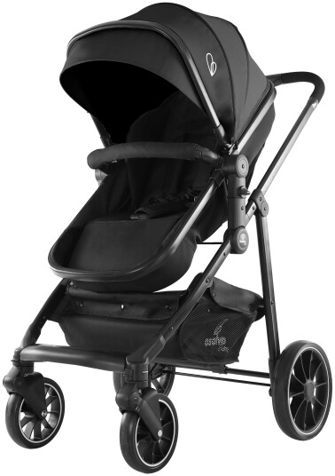 Asalvo Convertible Dubai 2 Sportsvogn 22 kg Svart