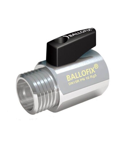 Broen Ballofix 1/2" Håndtak Muffe/Nippel i Gunmetal Krom Broen Ballofix 1/2" Håndtak Muffe/Nippel i Gunmetal Krom