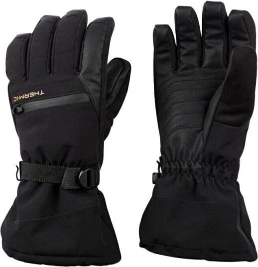 Therm ic Snow One Ski Gloves Black 7