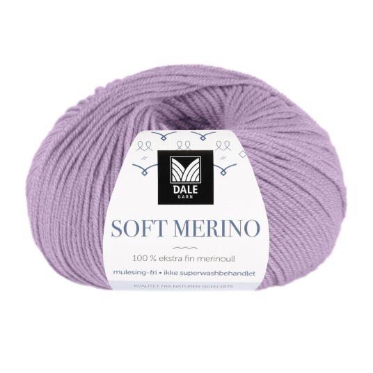 Dale Garn Dale Soft Merino 3026 Lys Lavendel