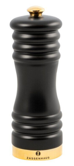 Zassenhaus München pepperkvern matt 15 cm Svart-gull