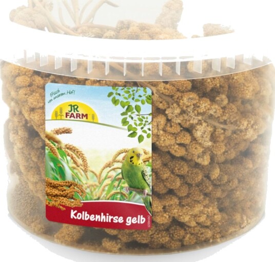 Jr Farm Bøtte Gul Kolbehirse 500 G