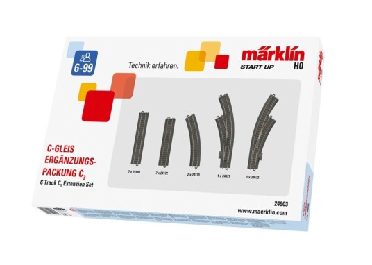 Märklin 24903 Skinnesett C3 Märklin 24903 Skinnesett C3
