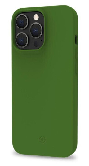 Celly Mobildeksel Planet iPhone 14 Pro Grønn 100% Resirkulert TPU