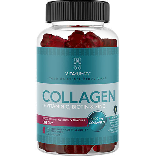 VitaYummy Collagen Cherry - 60 Stk VitaYummy Collagen Cherry - 60 Stk