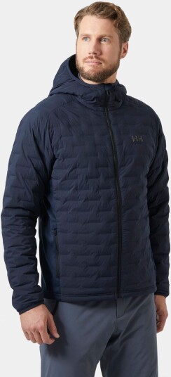 Helly Hansen Hp Hybrid Stretch Hooded Insulator Herre Marineblå S Helly Hansen Hp Hybrid Stretch Hooded Insulator Herre Marineblå S