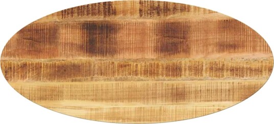 Bordplate 110x40x3,8 cm oval heltre mango