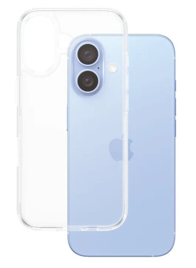 PanzerGlass HardCase Transparent Mobildeksel for iPhone 16