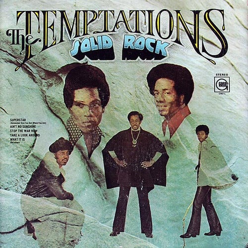 The Temptations Solid Rock LP/Vinyl The Temptations Solid Rock LP/Vinyl