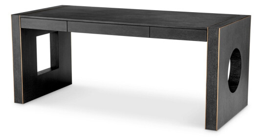 Rovigo skrivebord charcoal grey