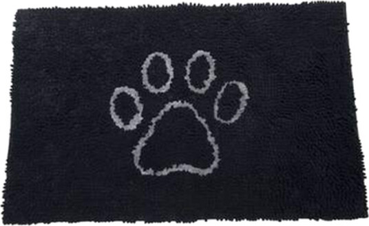 Dirty Dog Høyabsorberende Dørmatte Medium 79x51cm Svart