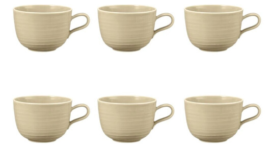 Seltmann Weiden Terra kopp 38 cl 6-pakning Sand Beige Seltmann Weiden Terra kopp 38 cl 6-pakning Sand Beige