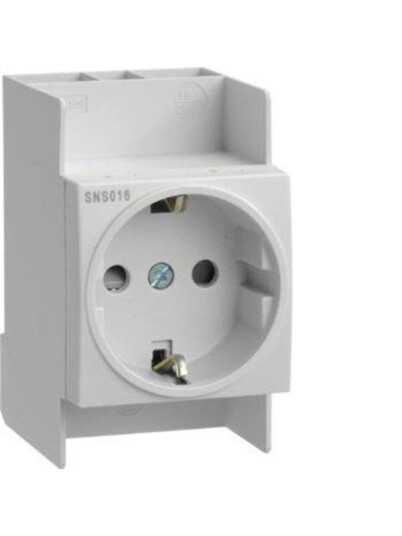 Hager Outlet schuko for din rail (3250615640048)