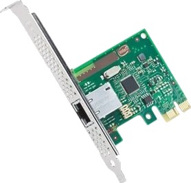 Dell Half Height Nettverksadapter Pcie Gigabit Ethernet X 2 For Optiplex 5060 Sff Precision Tower 3420