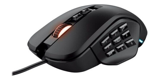 Trust GXT 970 Morfix Customisable - Mus - Optisk - 14 - Svart