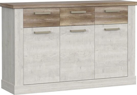 Talebi Skjenk 41x141 cm - Brun / Hvit