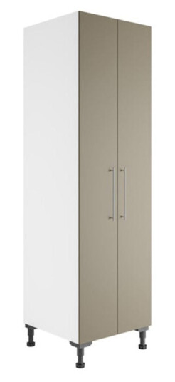 Alterna Vaskerom: Høyskap 40-60cm M/rengjøringsinnredning Sand Matt / 60cm Alterna Vaskerom: Høyskap 40-60cm M/rengjøringsinnredning Sand Matt / 60cm