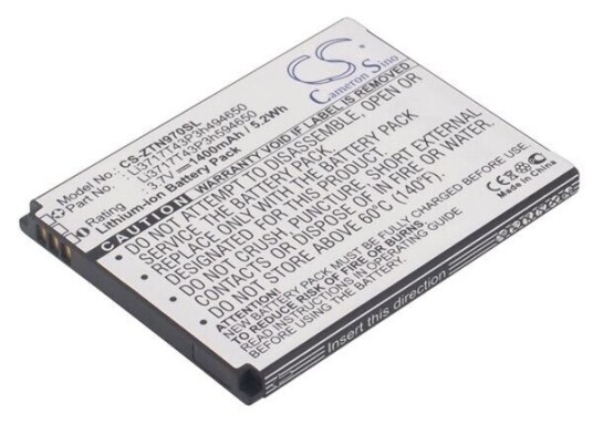 ZTE Kis 3 batteri (1400 mAh 3.7 V)