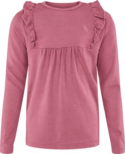 Vilje & Ve Genser i Ull og Bambus Andie Soft Pink Vilje & Ve Genser i Ull og Bambus Andie Soft Pink