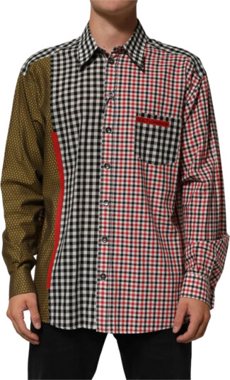 Dolce & Gabbana Herre Skjorter Flerfarget 5XL, Dolce & Gabbana Herre Skjorter Flerfarget 5XL,