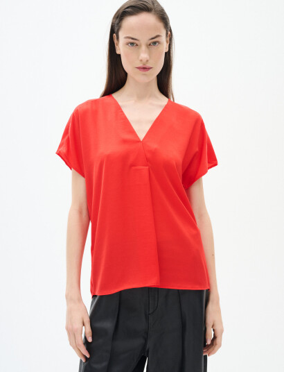InWear Rindaiw Top - Red - 32