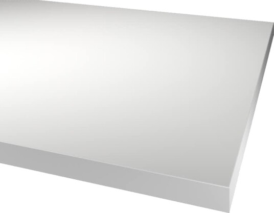 Benkeplate Fibo Laminat 330 Basic White