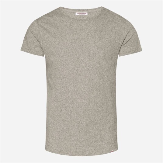 Orlebar Brown Ob-T Round Neck Mid Grey Melange