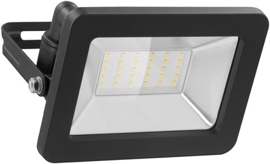 Goobay LED-strålkastare för utomhusbruk, 30 W med 2550 lm, neutralt vitt ljus (4000 K) och M16 kabelgenomföring, lämplig för utomhusbruk (IP65)