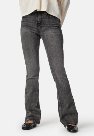 VERO MODA Vmflash Mr Flared Jeans Li213 Medium Grey Denim S/30