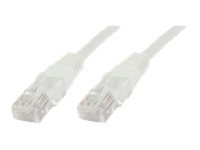 MicroConnect - Nettverkskabel - RJ-45 (hann) til RJ-45 (hann) - 20 m - UTP - CAT 6 - formstøpt - hvit