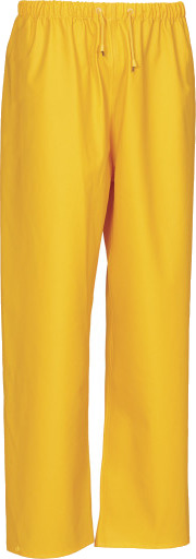 Elka Regnbukser PU/PVC 302400 gul Str. 2XL