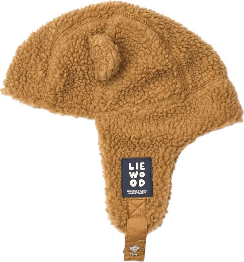 Liewood Bravo Pile Hat W Ears Brown 5/6Y