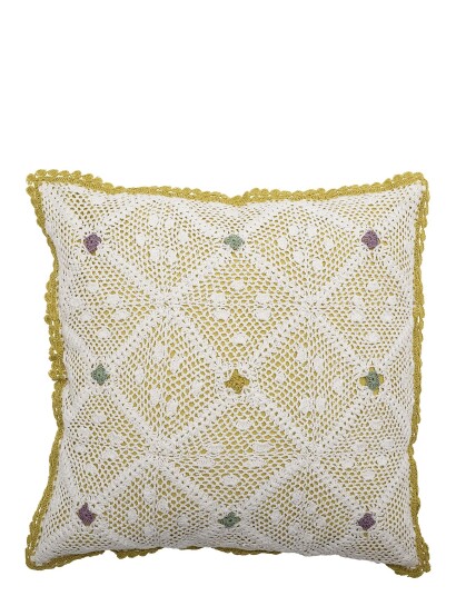 Bloomingville Rovigo Cushion - Green - 45X45CM Bloomingville Rovigo Cushion - Green - 45X45CM