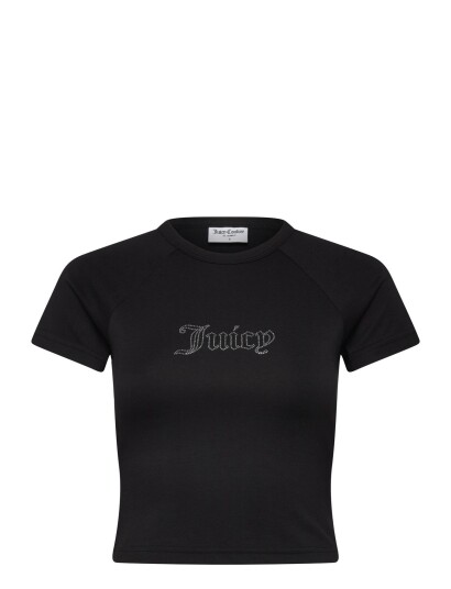 Juicy Couture Juicy Baby Tee Black XXS
