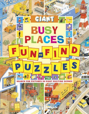 Giant Fun to Find Puzzles Busy Places