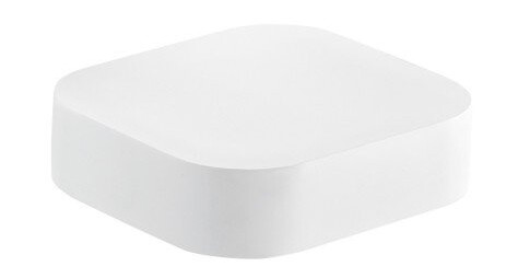 Hefe Outline såpeskål, matt hvit Hefe Outline såpeskål, matt hvit