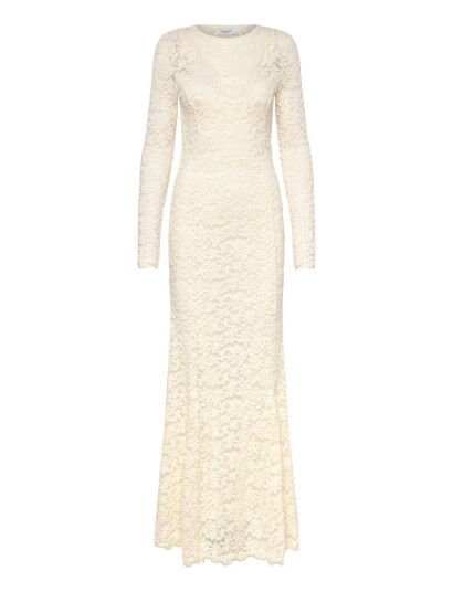 Rosemunde Rwdelicia Ls Long Bridal Dress - Cream - M