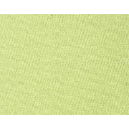 Brændgaard Textile Perlebomull Økologisk Bomullsstoff 058 Lys Limegrønn 150cm 50cm
