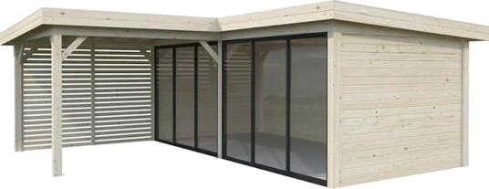 Hagestue Palmako Lenna 24,9 m2 Set 413 Slide