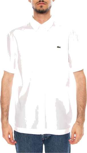 Lacoste Herre Skjorter Hvit XL, Lacoste Herre Skjorter Hvit XL,