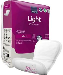 Abena Abri light mini innlegg   20 stk