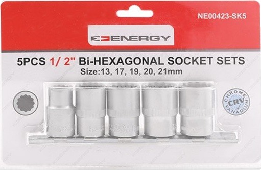 ENERGY NE00423-SK5 Pipenøkkelsett