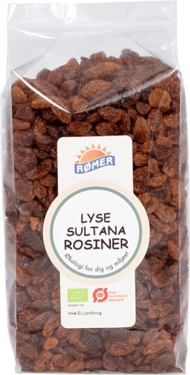 Rømer Rosiner lyse Sultana Ø 500g