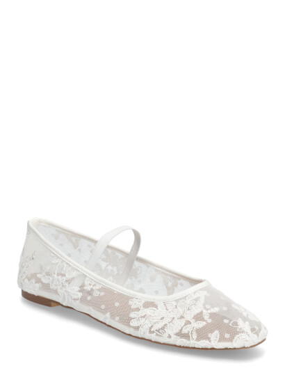 Bianco Bialilja Lace Ballerina White 38