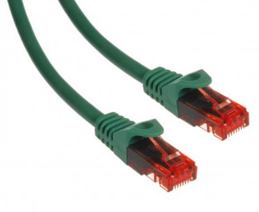 Maclean Mctv-300 G 0,5 M Cat6 U/Utp Utp Rj-45 Rj-45 Grønn